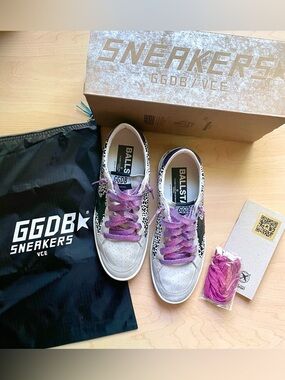 Golden Goose Animal print Ballstars - Size 39